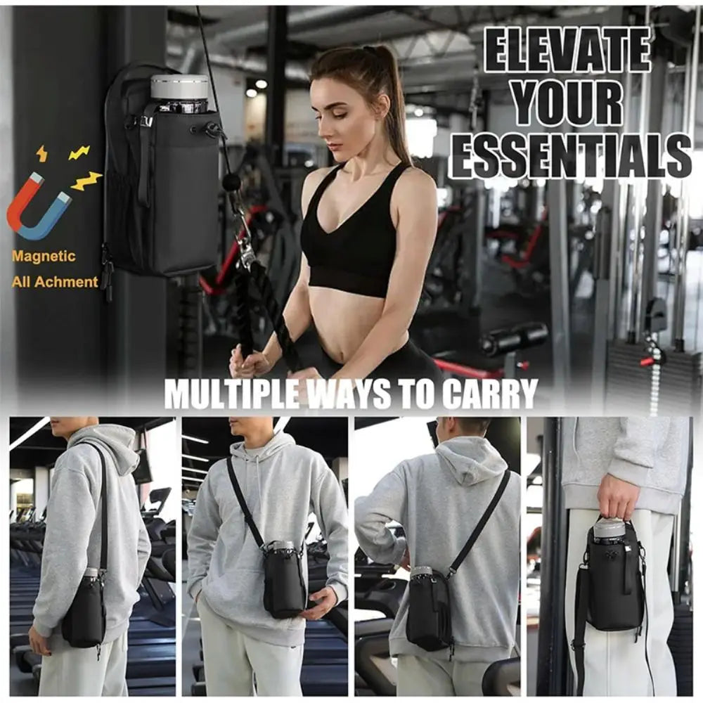 BOLSO PORTABOTELLAS MAGNÉTICO